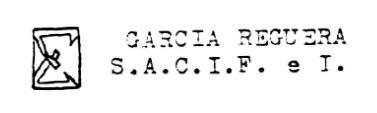 GARCIA REGUERA S.A.C.I.F. E I.