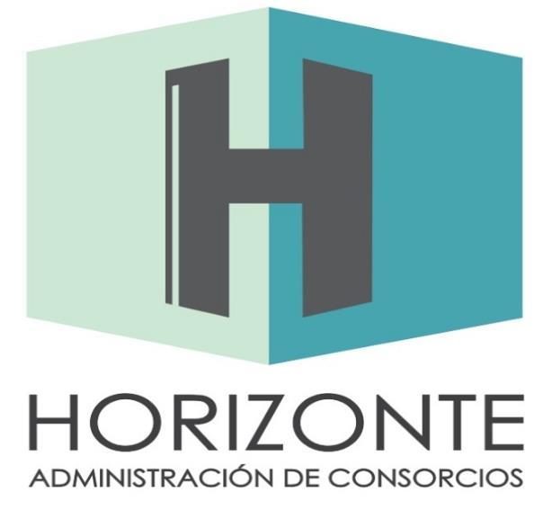 H HORIZONTE ADMINISTRACIÓN DE CONSORCIOS