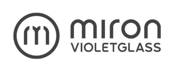 M MIRON VIOLETGLASS