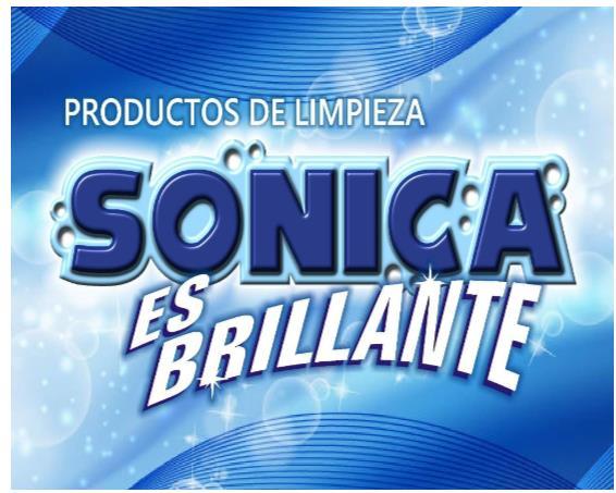 SONICA ES BRILLANTE- PRODUCTOS DE LIMPIEZA