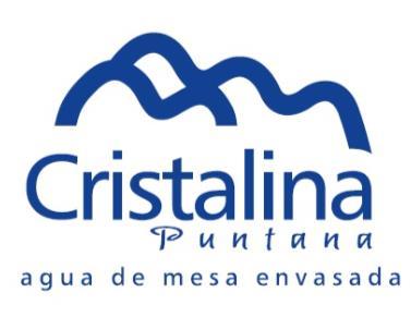 CRISTALINA PUNTANA AGUA DE MESA ENVASADA