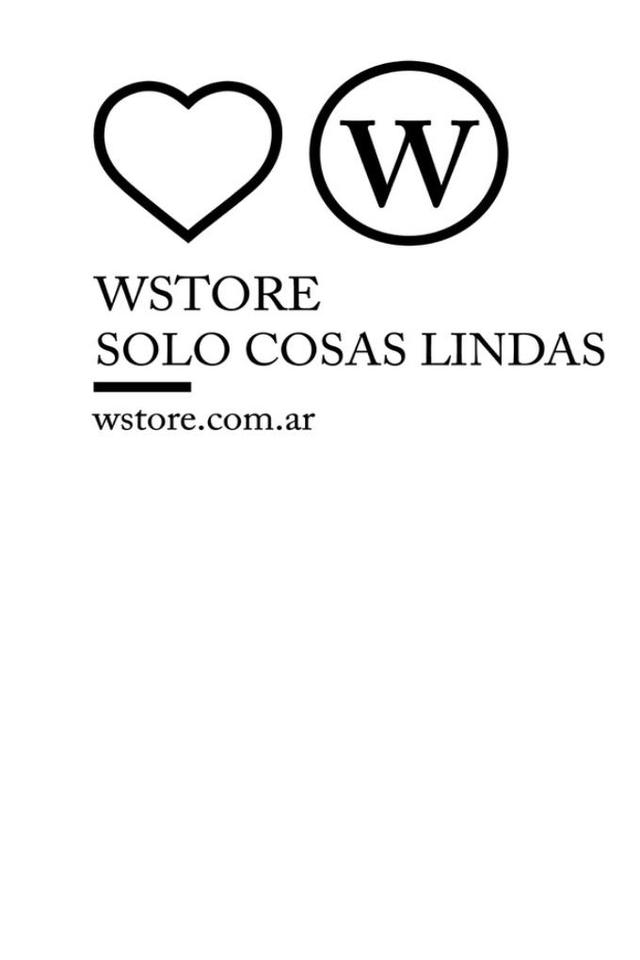 W WSTORE SOLO COSAS LINDAS WSTORE.COM.AR