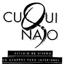 CUQUI NAJO ESTUDIO DE DISEÑO EN GENEROS PARA INTERIORES