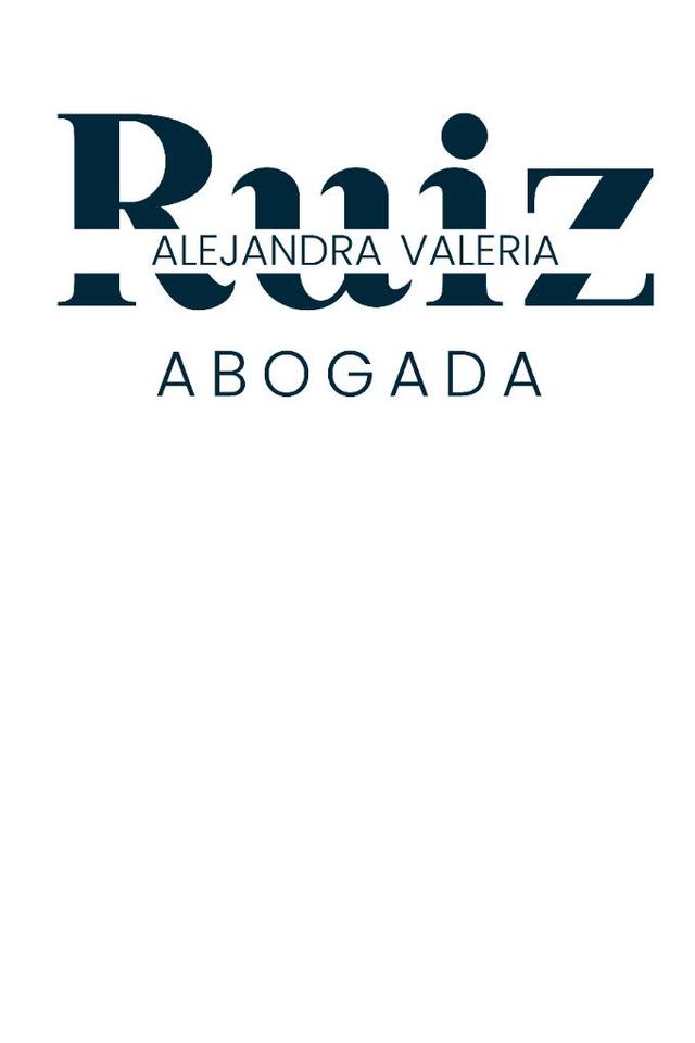 ALEJANDRA VALERIA RUIZ ABOGADA