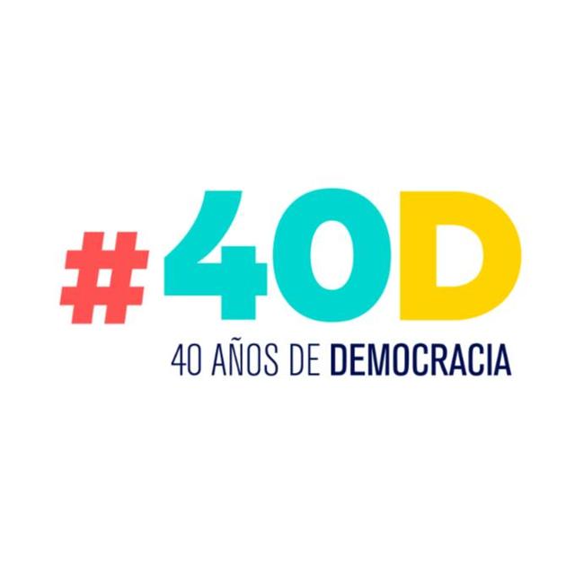 #40D 40 AÑOS DE DEMOCRACIA