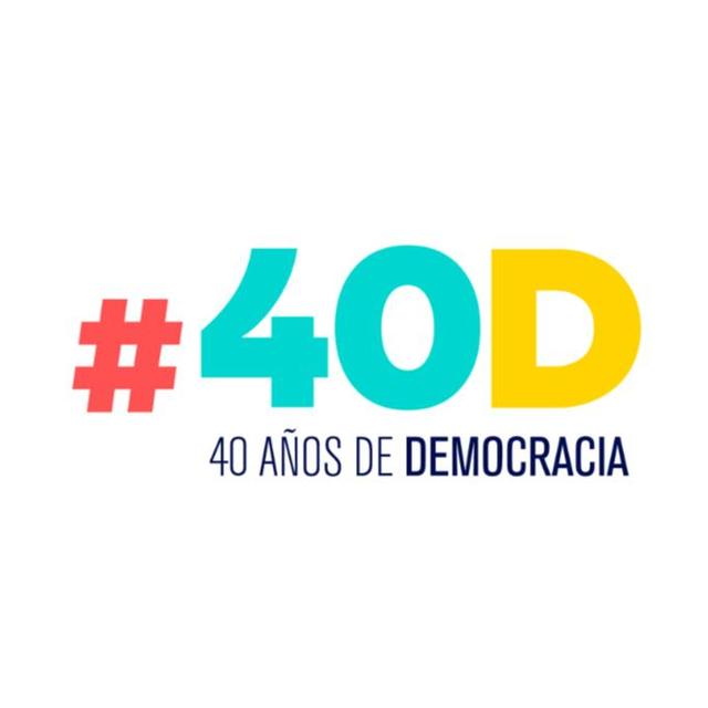 #40D 40 AÑOS DE DEMOCRACIA