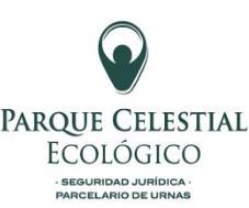 PARQUE CELESTIAL ECOLÓGICO - SEGURIDAD JURÍDICA -PARCELARIO DE URNAS