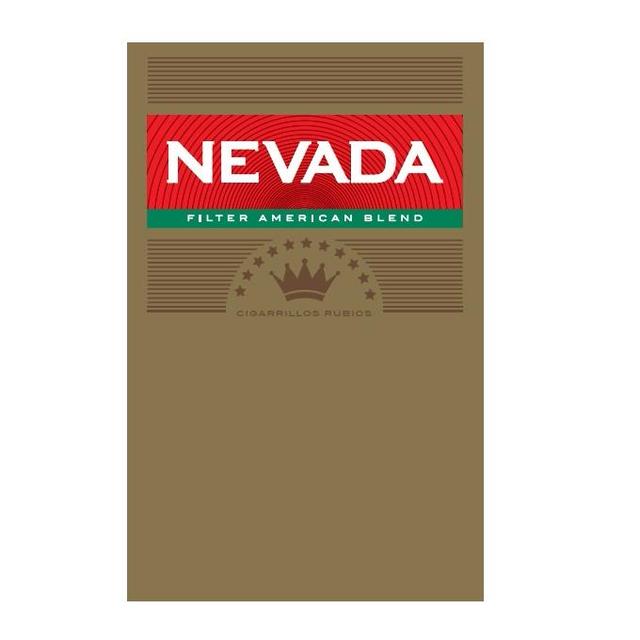 NEVADA FILTER AMERICAN BLEND CIGARRILLOS RUBIOS