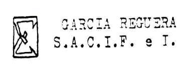 GARCIA REGUERA S.A.C.I.F. E I.