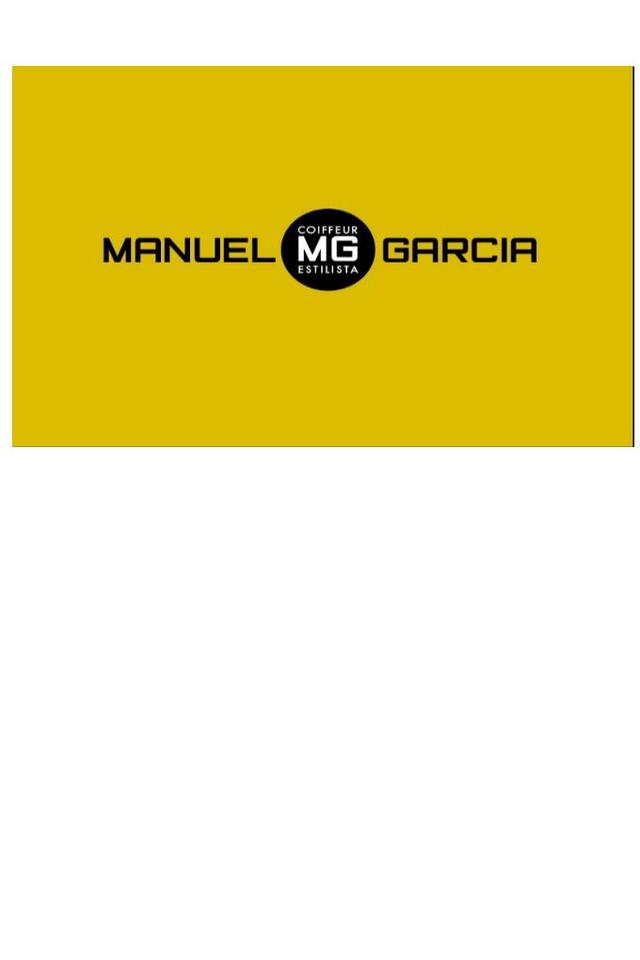 MANUEL GARCIA MG COIFFEUR ESTILISTA