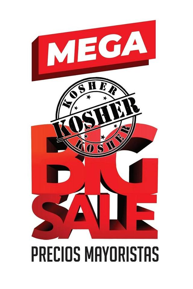 MEGA KOSHER KOSHER KOSHER BIG SALE PRECIOS MAYORISTAS