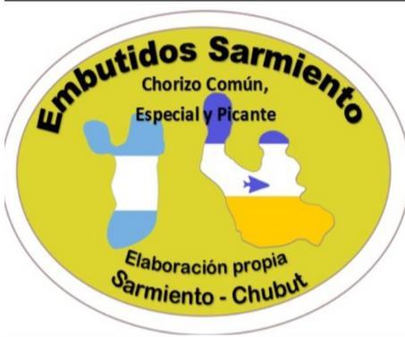 EMBUTIDOS SARMIENTO CHORIZO COMUN, ESPECIAL Y PICANTE ELABORACION PROPIA SARMIENTO - CHUBUT