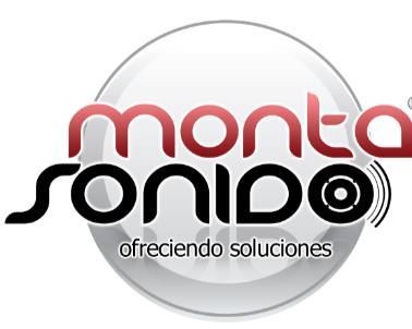 MONTA SONIDO OFRECIENDO SOLUCIONES