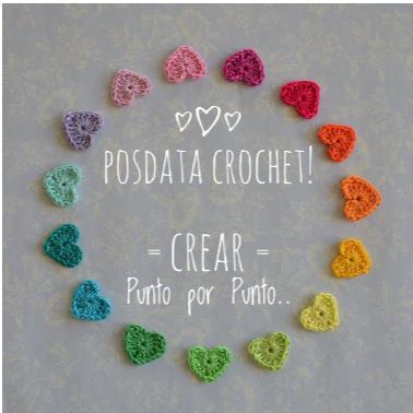 POSDATA CROCHET - CREAR - PUNTO POR PUNTO..