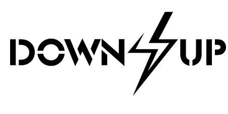 DOWN UP
