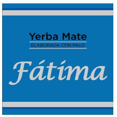 YERBA MATE ELABORADA CON PALO FÁTIMA