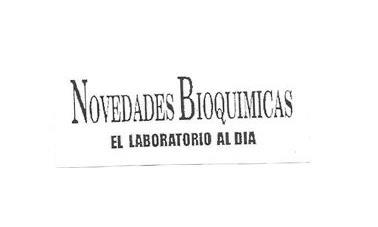 NOVEDADES BIOQUIMICAS EL LABORATORIO AL DIA