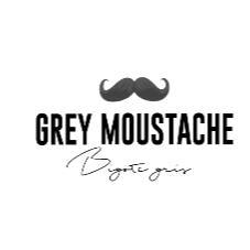 GREY MOUSTACHE BIGOTE GRIS