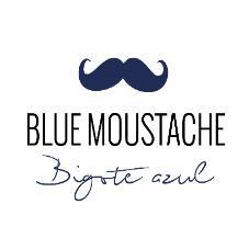 BLUE MOUSTACHE BIGOTE AZUL