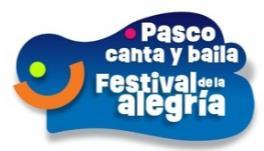 PASCO CANTA Y BAILA FESTIVAL DE LA ALEGRÍA