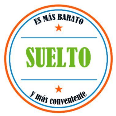 ES MAS BARATO SUELTO Y MAS CONVENIENTE
