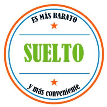 ES MAS BARATO SUELTO Y MAS CONVENIENTE