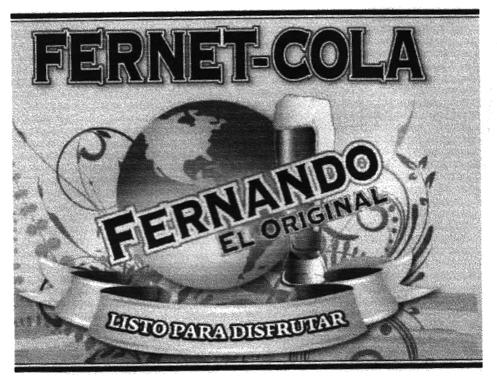 FERNET-COLA FERNANDO EL ORIGINAL LISTO PARA DISFRUTAR