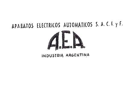 APARATOS ELECTRICOS AUTOMATICOS S.A.C.I. Y F. A.E.A.