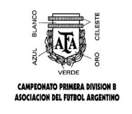 AFA CAMPEONATO PRIMERA DIVISION B ASOCIACION DEL FUTBOL ARGENTINO