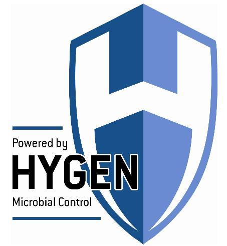 POWERED BY HYGEN MICROBIAL CONTROL