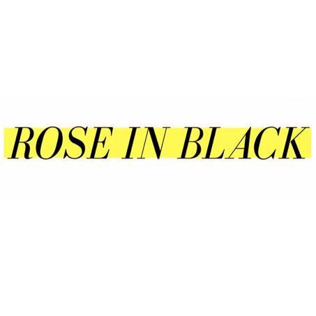 ROSE IN BLACK