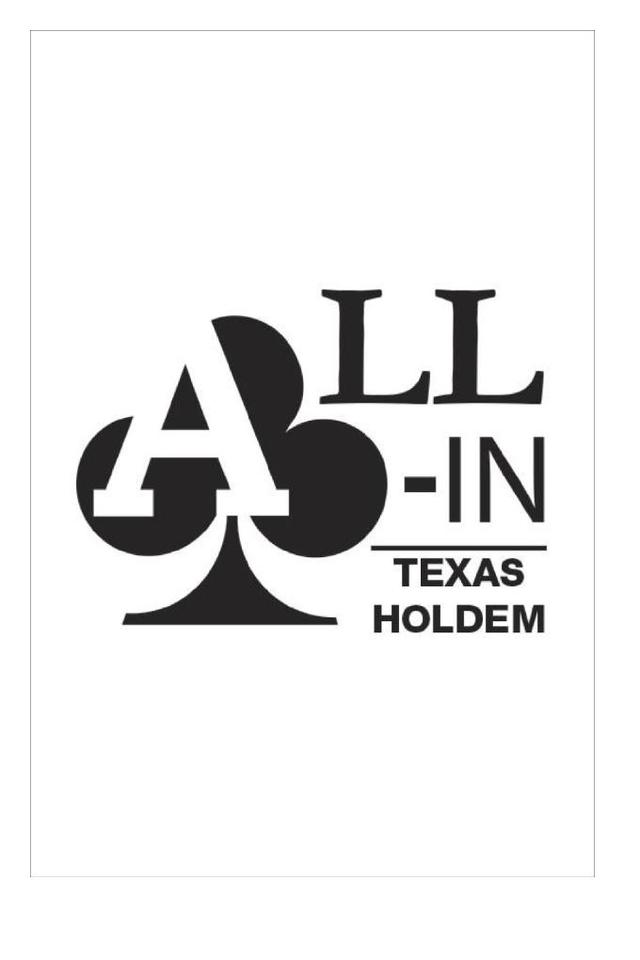 ALL - IN TEXAS HOLDEM