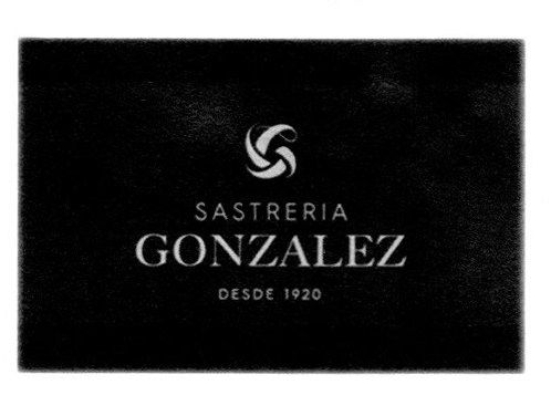 Marca SASTRERIA GONZALEZ DESDE 1920, de Tipo Mixta